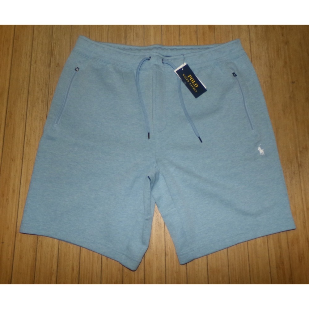 Polo Ralph Lauren Men's  XL Blue Heather Athletic Shorts NWT